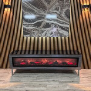 Vetrina Şömineli Tv Ünitesi